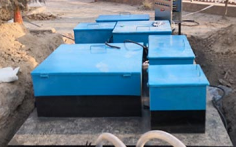 污水处理成套设备(系统采用集成化组合方式的工业设备)