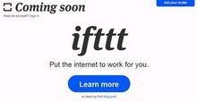 ifttt(if this then that)