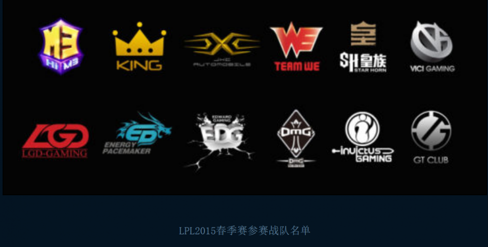 LPL2015夏季赛(英雄联盟职业联赛2015春季赛)