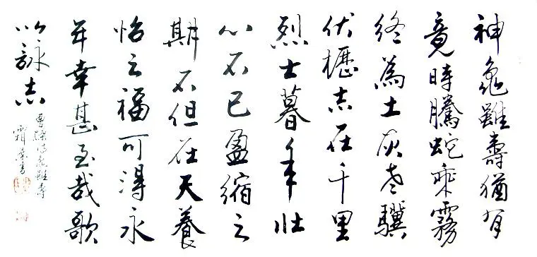 龟虽寿(东汉文学政治家曹操创作的四言乐府诗)