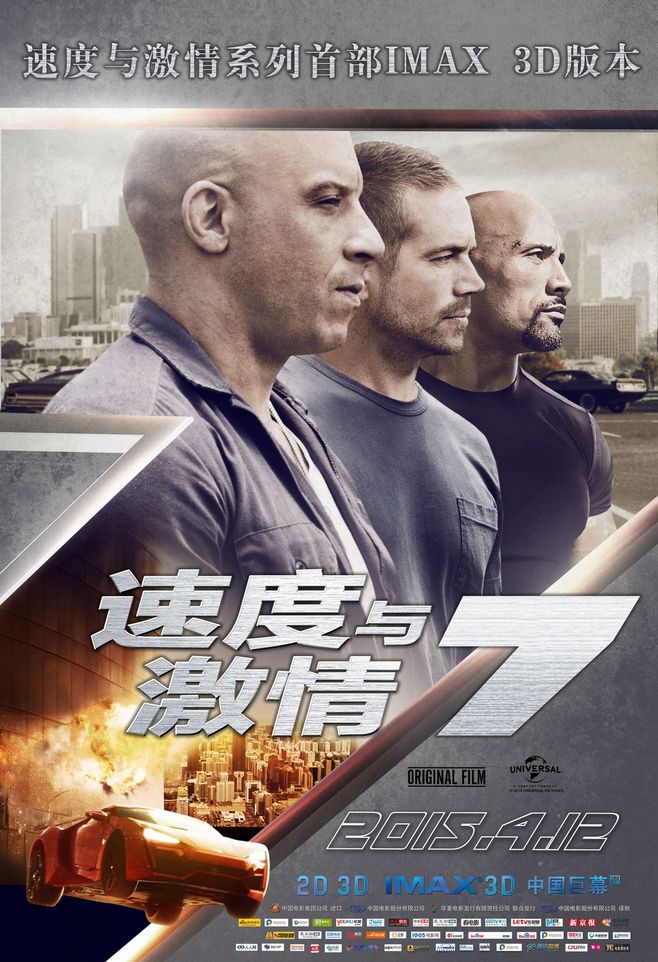 激情与速度7(赛车题材动作电影)