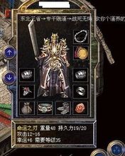 命运之刃(网络游戏《热血传奇》中武器道具)