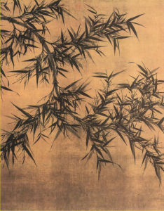 墨竹图题诗(诗人郑燮所作的一首七言绝句)