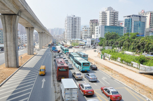 布吉街道(位于深圳市中心的位置)