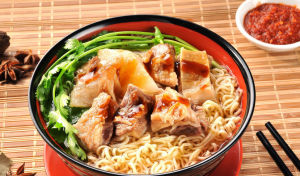 牛杂面(牛腩为主料的面食菜肴)