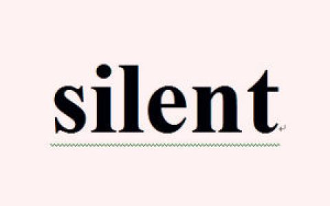 silent(英语单词)