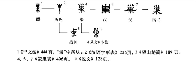 巢(汉语汉字)