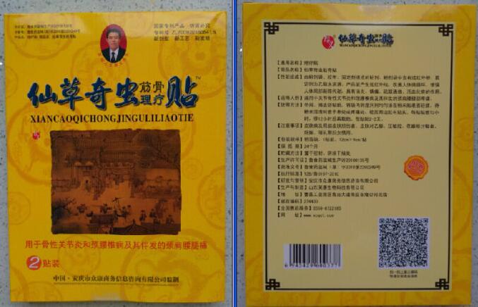 仙草奇虫筋骨贴(外用药袋贴剂)