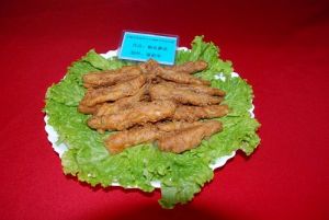 椒盐蘑菇(家常菜)