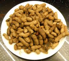 水煮花生(以花生为主料制作的菜品)
