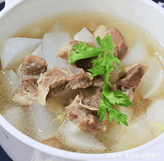 白萝卜排骨汤(降暑消渴菜品)