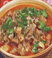炖羊肉(肥羊肉为主要食材的家常炖菜)