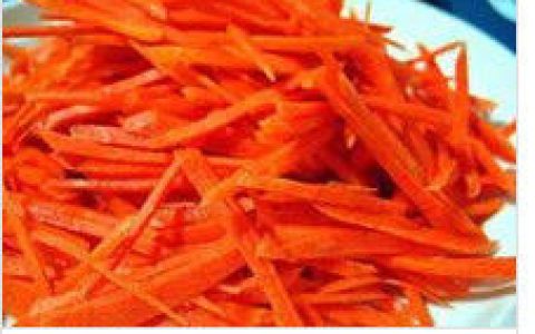 胡萝卜炒肉(家常菜)