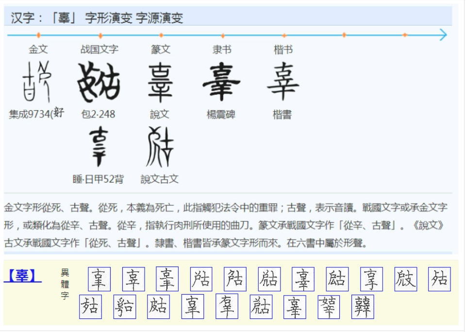 辜(汉语汉字)