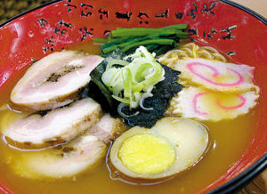 日本拉面(在日本有代表性的大众化面食)