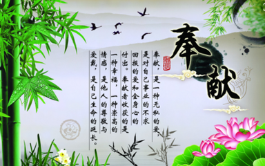 奉献精神(社会责任感的集中表现)