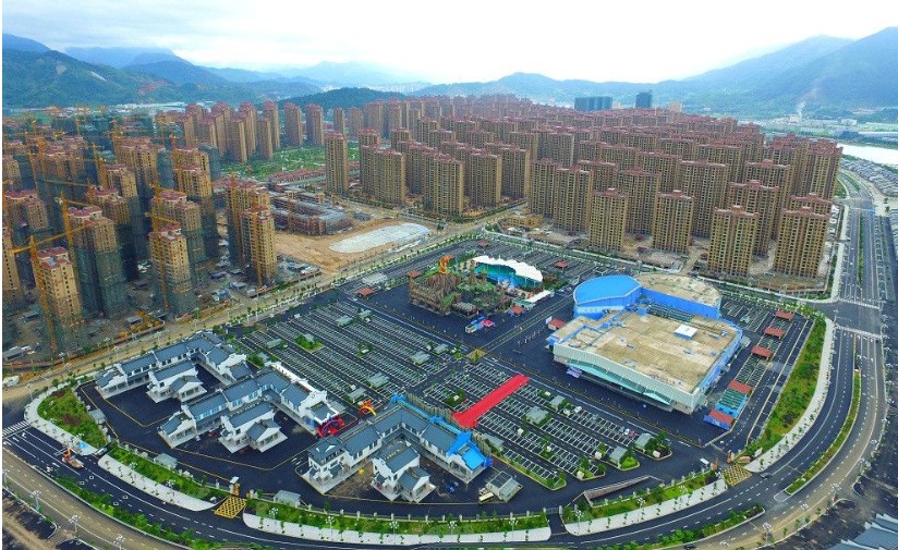 罗源湾滨海新城(世纪金源集团巨资打造的综合体项目)