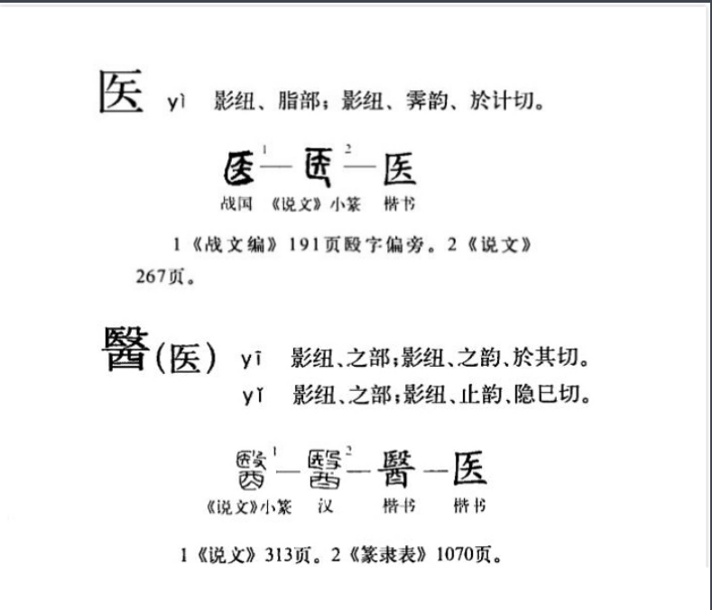 医(汉语汉字)