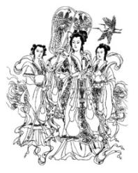 王母娘娘(中国神话中的长生女神)