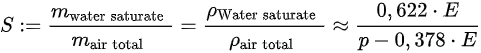 湿度(表示大气干燥程度的物理量)