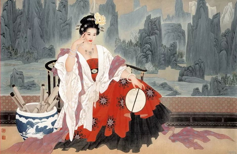 唐玄宗与杨贵妃(西安歌舞剧院出演的传统舞剧)
