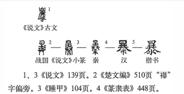 暴(汉语汉字)