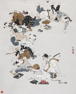 施氏食狮史(20世纪30年代赵元任书写的文言文)