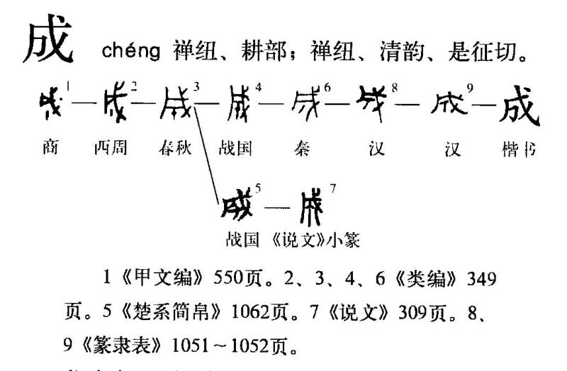 成(汉语汉字)