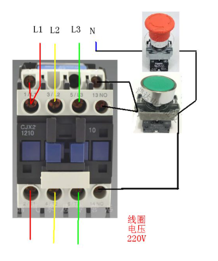 交流接触器(接触器是全自动的控制电器)