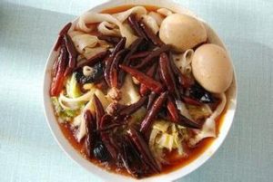安徽牛肉板面(地方美食)