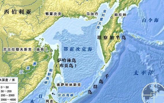 鄂霍次克(太平洋西北部的边缘海)