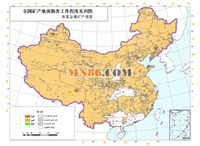 中国矿产资源分布图(中国地理资源分布图)