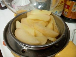 蒸苹果(食疗方法)