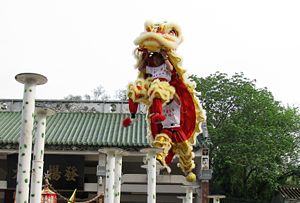 舞狮(中国民间艺术)