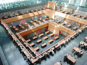 中国国家图书馆(亚洲规模最大的图书馆)