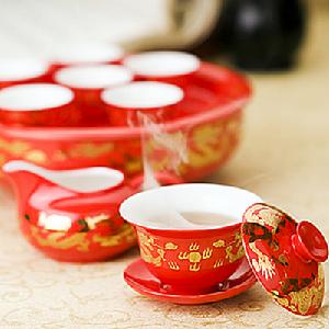 功夫茶具(中国民间品茶习俗)