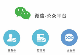 微信公众号(腾讯公司开发的应用平台)