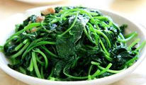 红薯叶(红薯生长过程中的茎上的叶子)