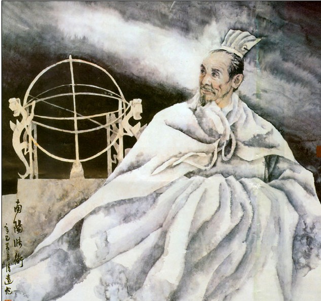 浑天仪(观察天象的仪器)