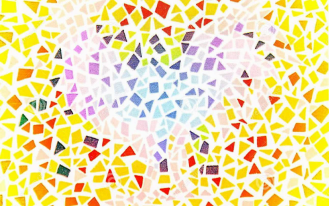 色盲测试图(检查色觉异常的图式)