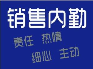 销售内勤(销售岗位)