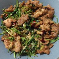 孜然肉片(家常菜)