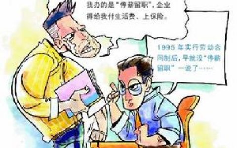 停薪留职(停止发放工资保留职位)