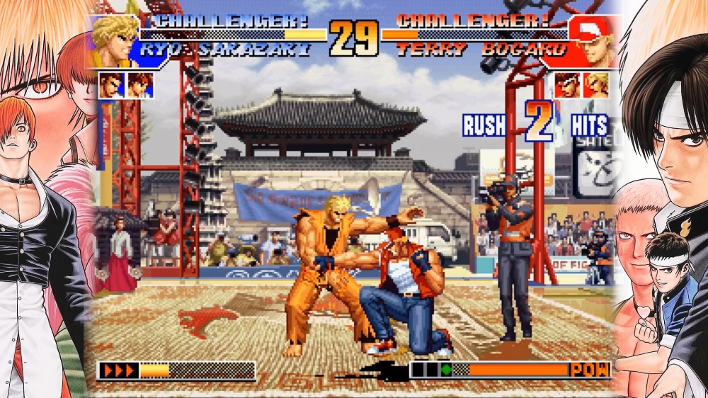 拳皇97(SNK公司于1997年发行的街机格斗游戏)