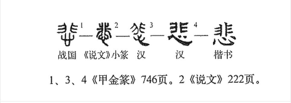 悲(汉语汉字)