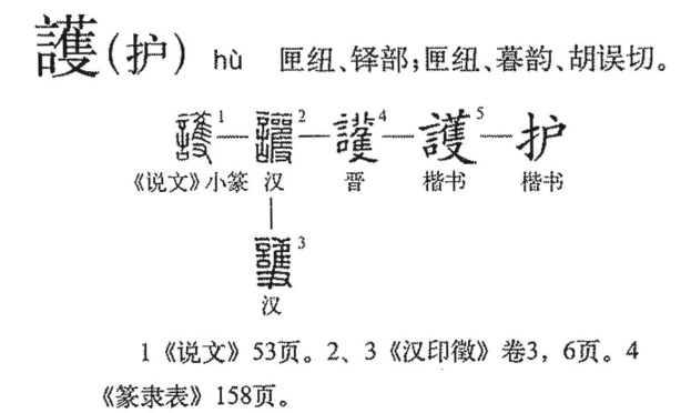 护(汉语汉字)