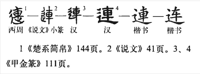 连(汉语汉字)