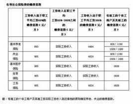 社会保险基数(参保单位和参保人员缴纳社会保险费的依据)