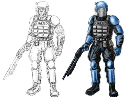 维和步兵(《红色警戒3》作战兵种之一)