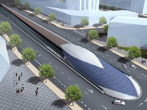 胶州湾海底隧道(青岛市境内连接黄岛区与市南区的过海通道)